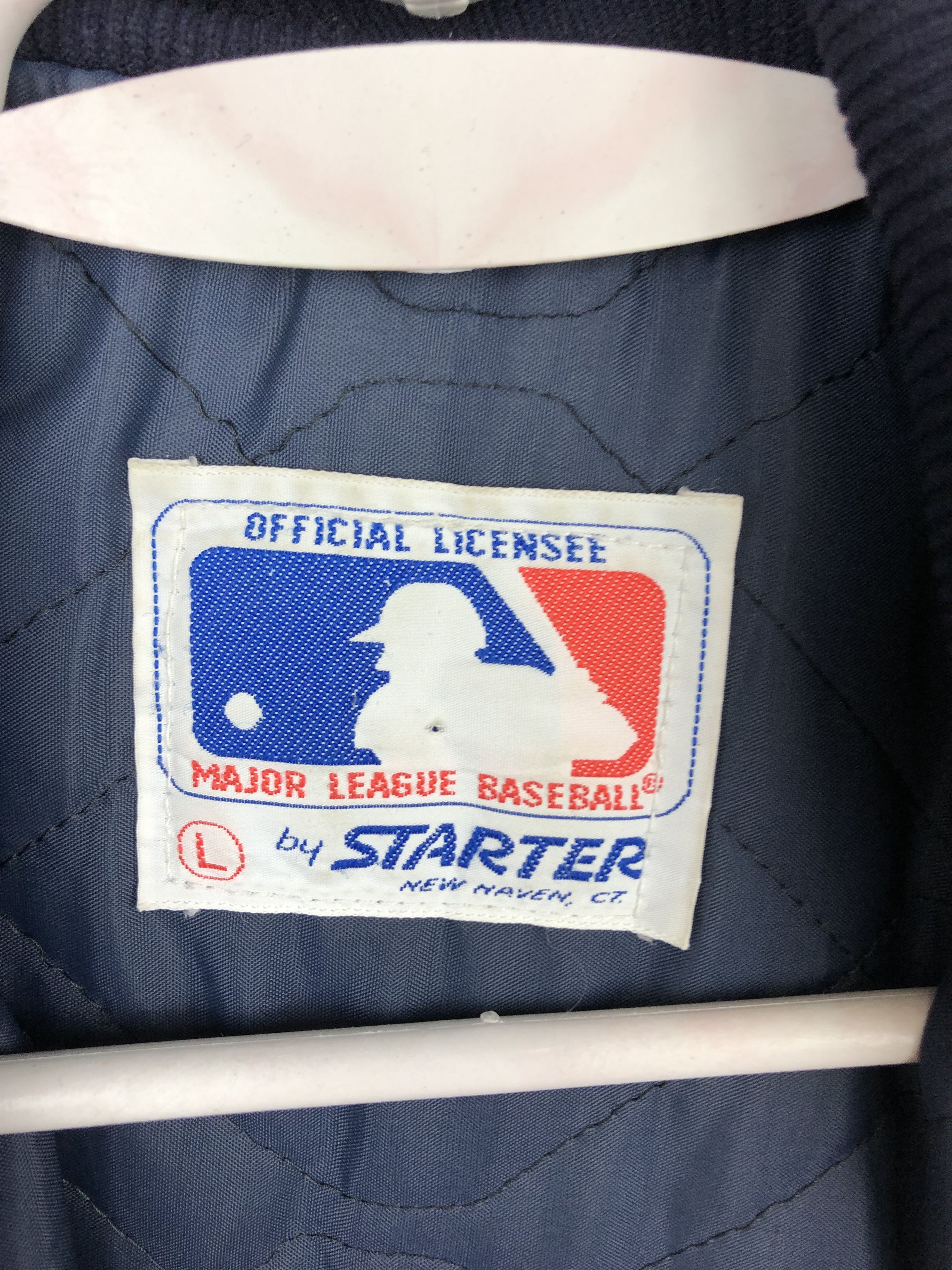 Vintage 90's Starter Detroit Tigers MLB Satin Jacket Bomber