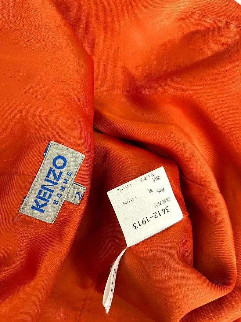 Kenzo KENZO Orange striped silk vest back vintagery Size M / US 6-8 / IT 42-44 - 8 Thumbnail