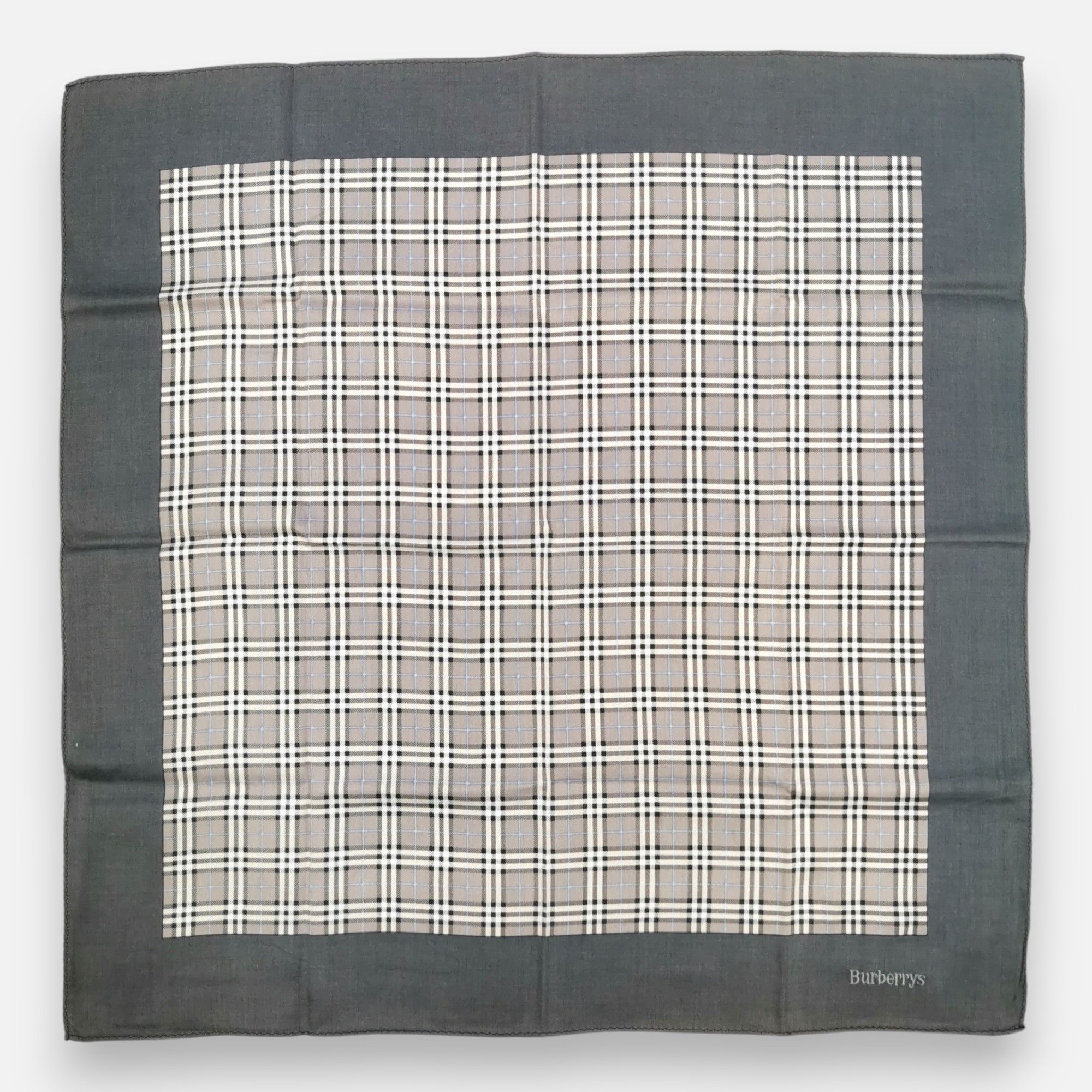Burberry Vintage Burberry Handkerchief Pocket Square Bandana Size ONE SIZE - 3 Thumbnail