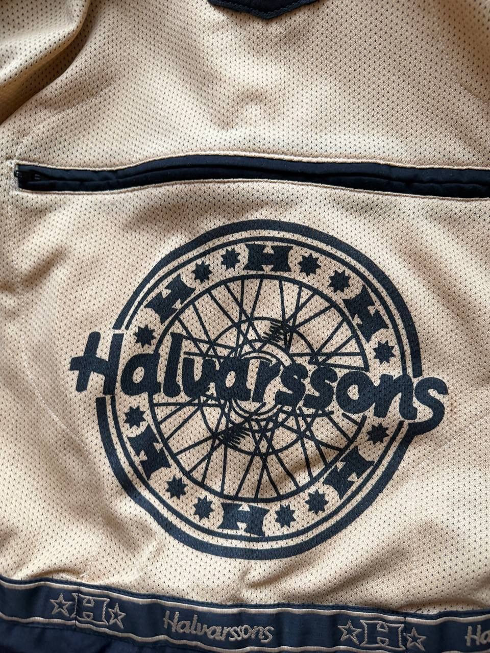Vintage Halvarssons Vintage Real Leather Moto Biker Jacket 8710AC Size XS / US 0-2 / IT 36-38 - 13 Thumbnail