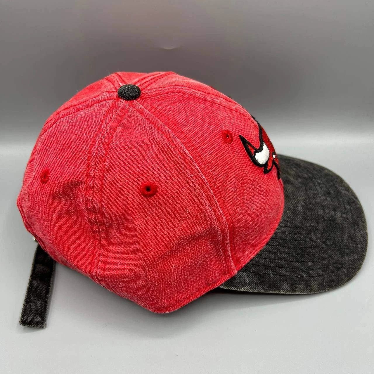 New Era Chicago Bulls Hat Men Washed Embroidered Strap Back Cotton Size ONE SIZE - 6 Thumbnail