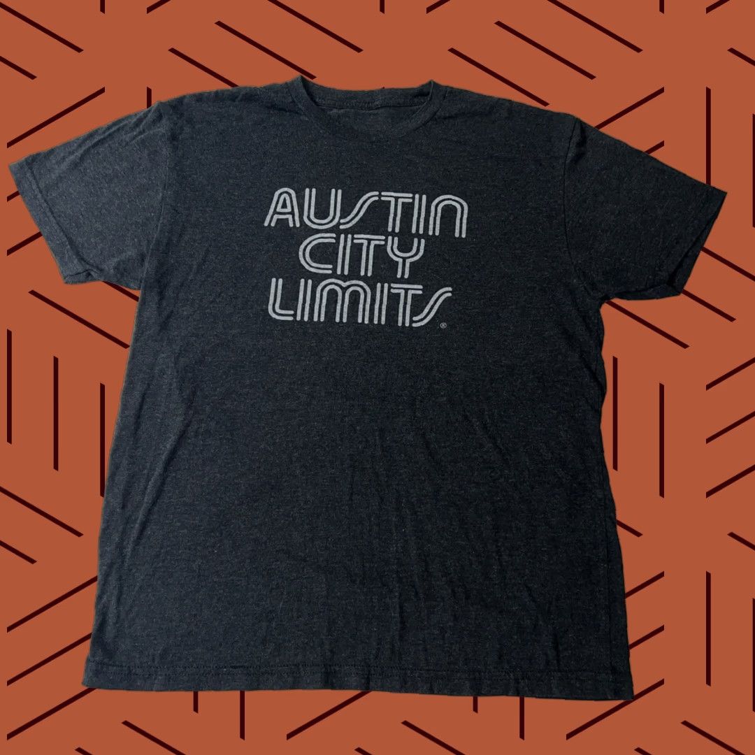 Doublet ACL Austin City Limits Double White Lines Logo Shirt Gray Medium Mens T-Shirt Crew Neck Graphic Print City Logo Vintage No Size US M / EU 48-50 / 2 - 1 Thumbnail