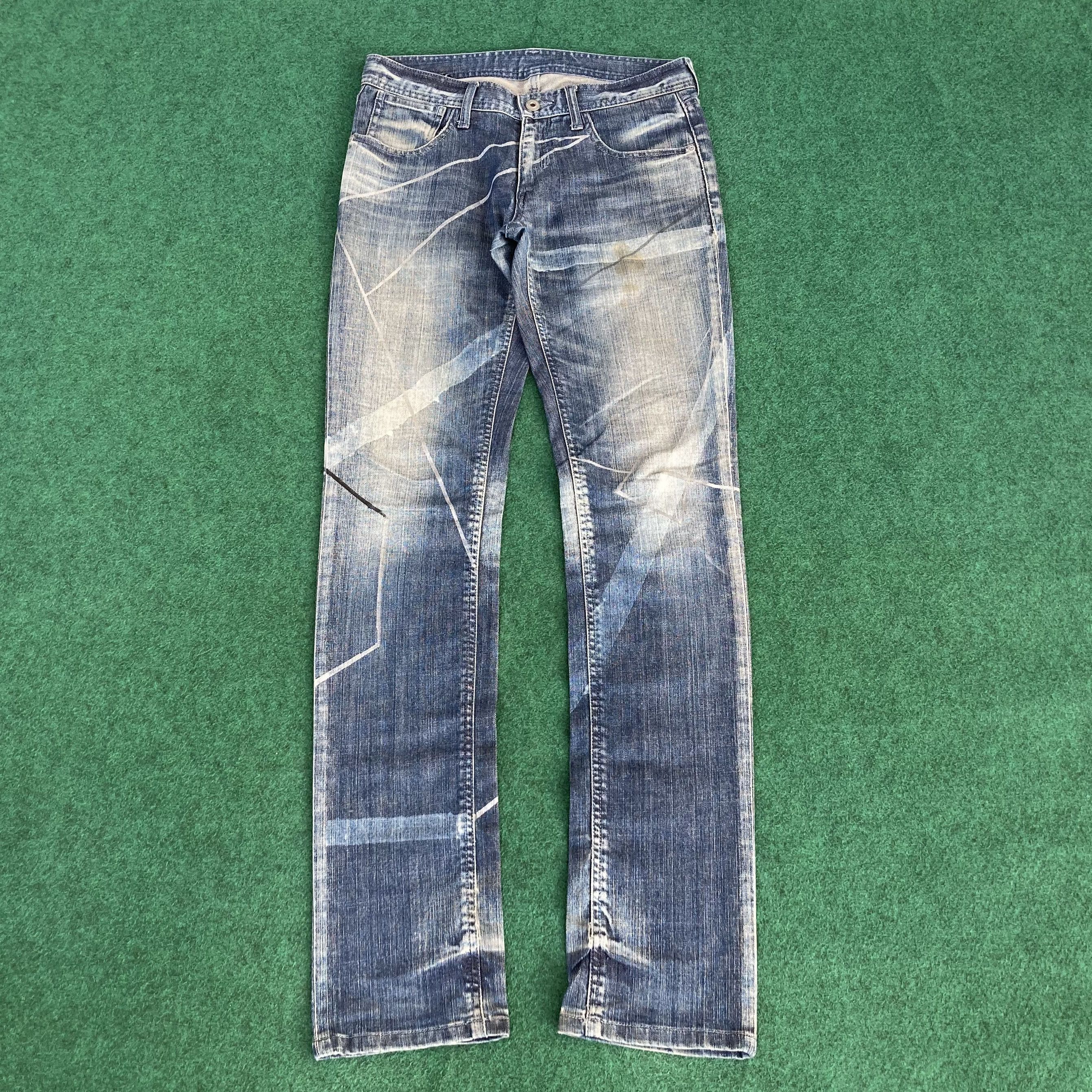 Black Barrett Neil Barrett Sz 31 Mens Blue Jeans