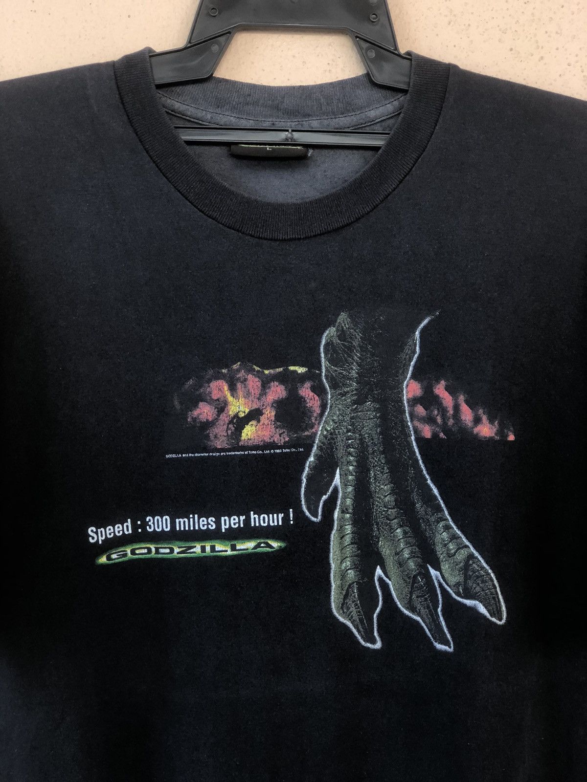 Vintage Vintage 90s GODZILLA Movie Promo Tee Size US L / EU 52-54 / 3 - 2 Thumbnail