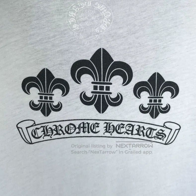Chrome Hearts CHROME HEARTS Size L White back with three Scout flowers an Size US L / EU 52-54 / 3 - 5 Thumbnail