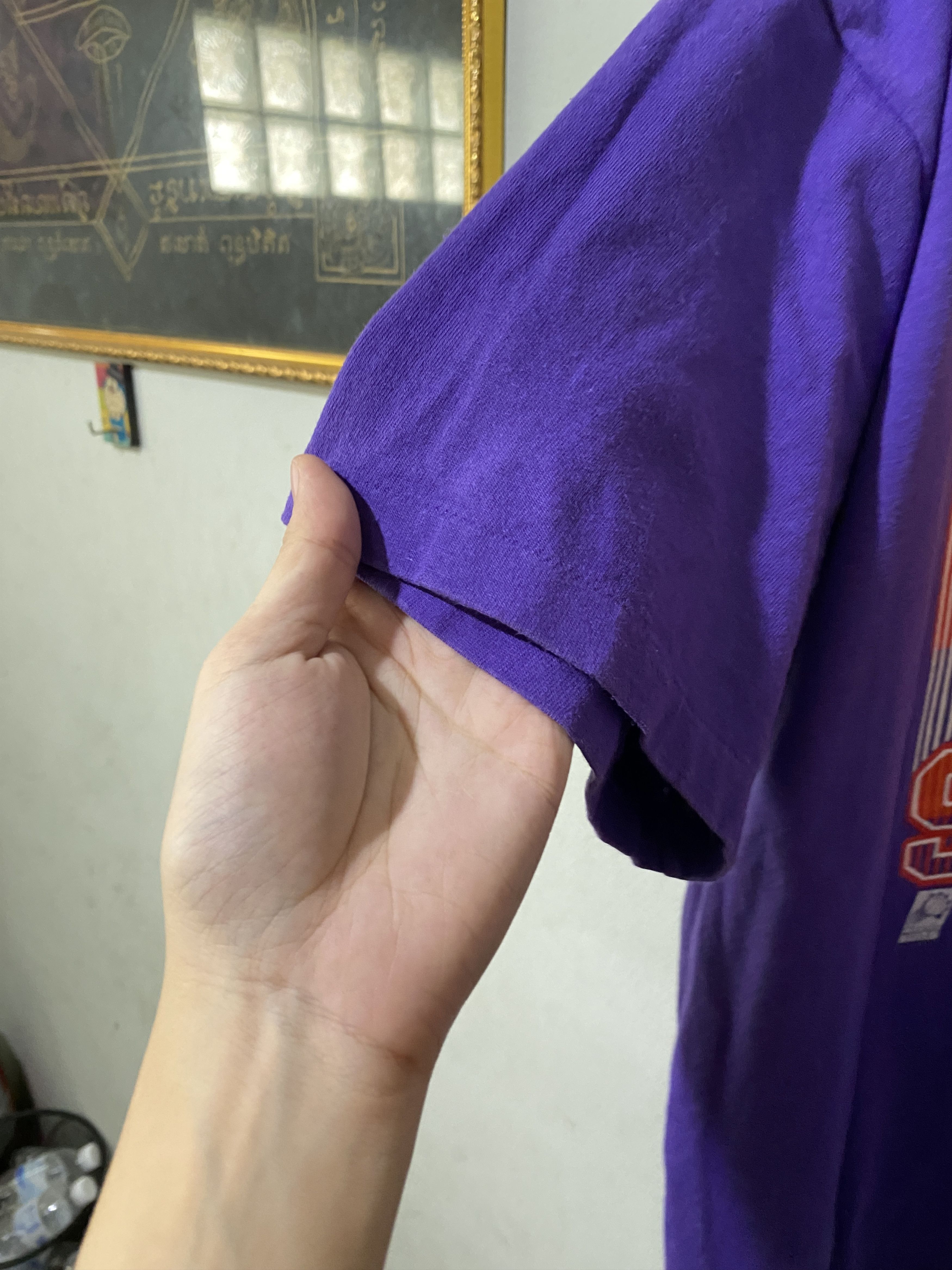 NBA × Vintage Vintage 90s Phoenix Suns NBA T-shirt Size US L / EU 52-54 / 3 - 4 Thumbnail