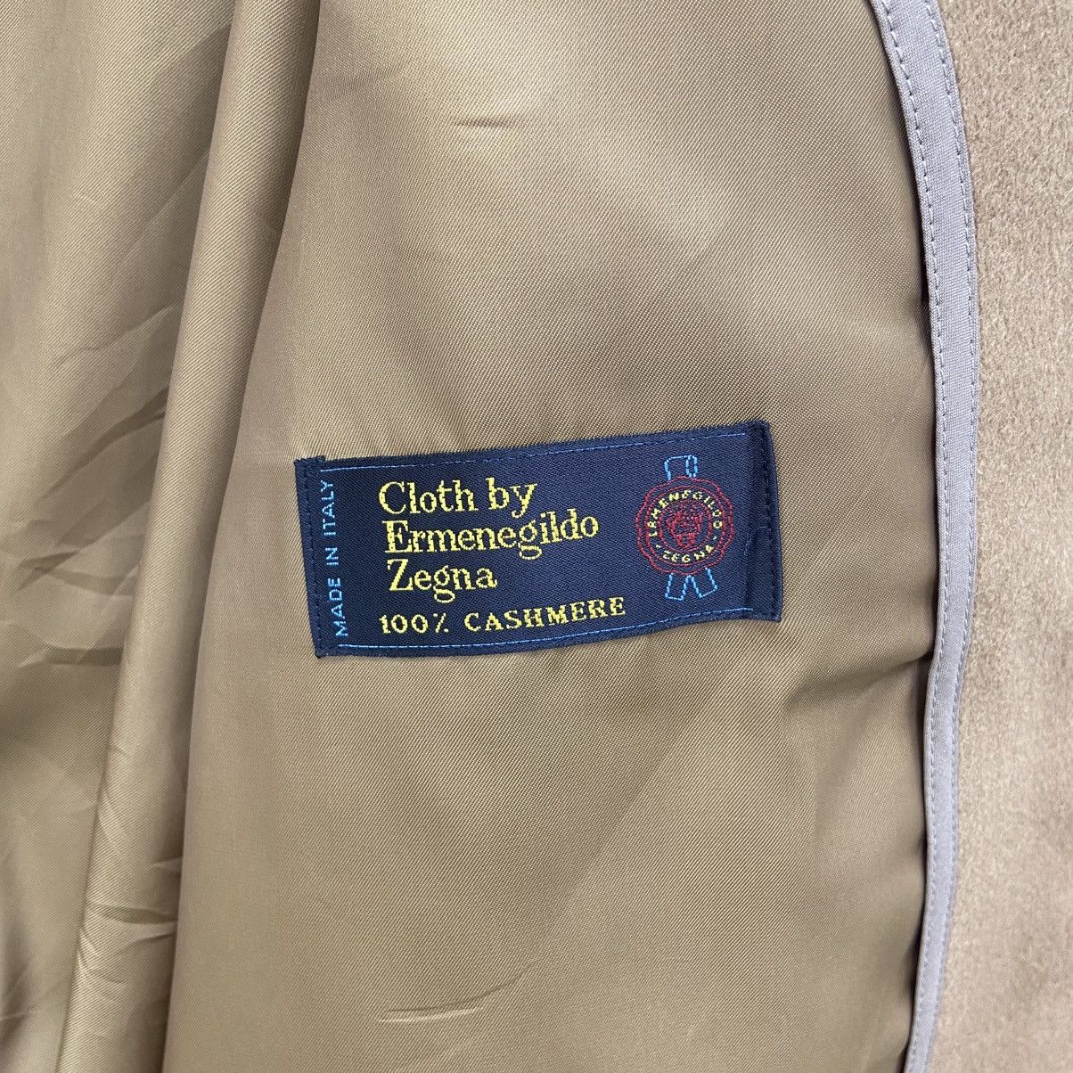Ermenegildo Zegna Cloth by Ermenegildo Zegna Italy 100% Cashmere Long Overcoat Size US S / EU 44-46 / 1 - 12 Thumbnail