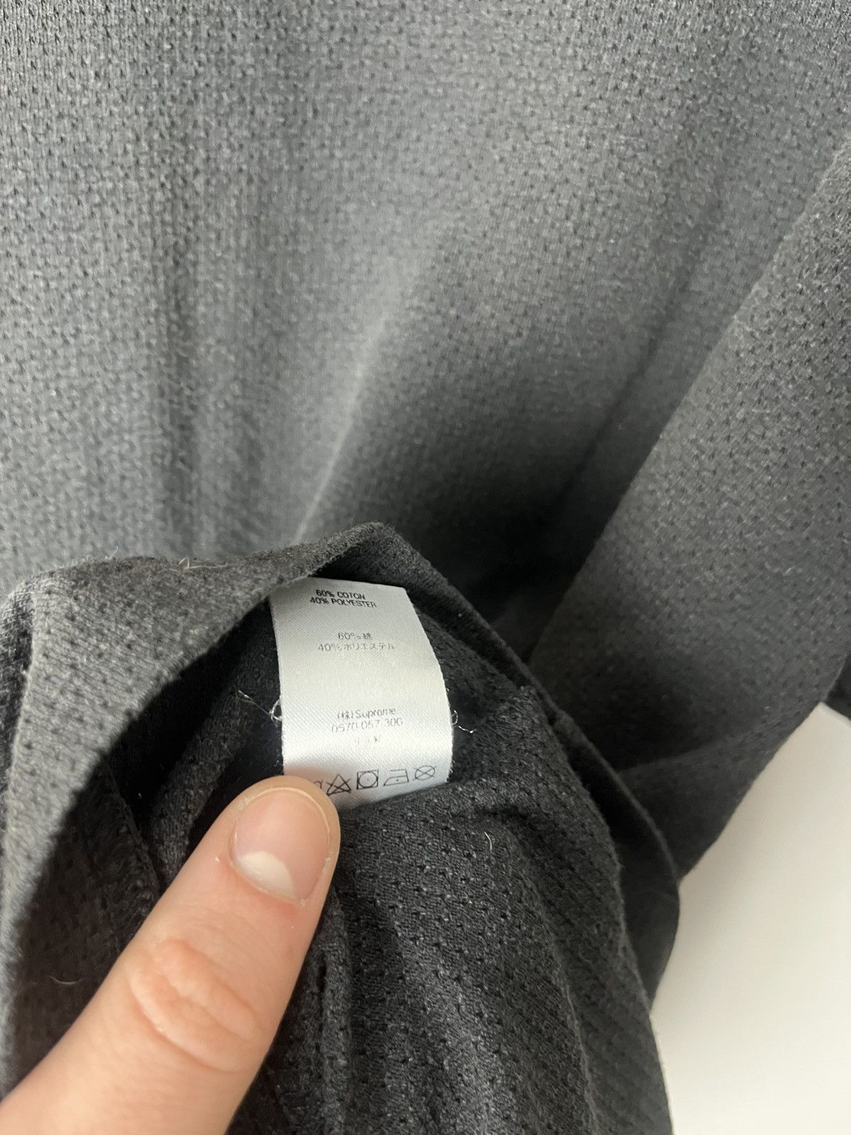 Supreme Supreme Mesh Arc Logo Tee Black - SS18 Size US L / EU 52-54 / 3 - 9 Thumbnail