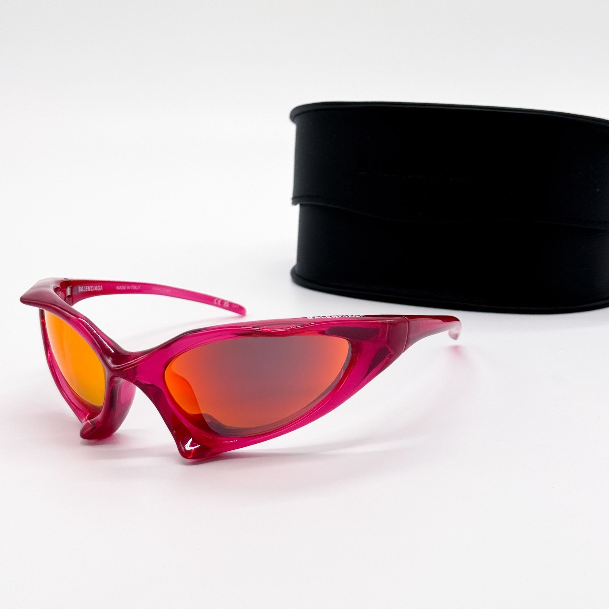 Balenciaga NEW BALENCIAGA SUNGLASSES BB0352S 006 RED UNISEX EYEWEAR Size ONE SIZE - 1 Thumbnail