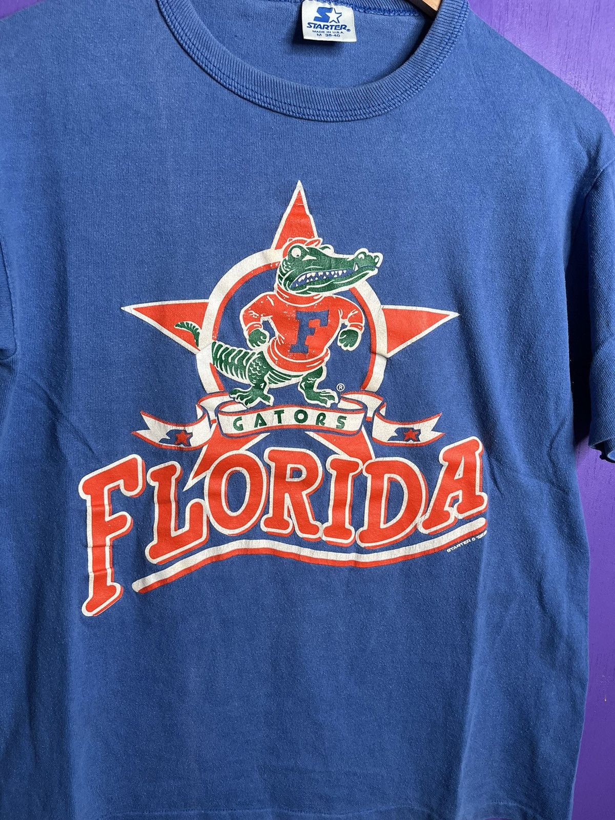 Starter × Vintage Vintage 1988 starter Florida gators logo t-shirt Size US M / EU 48-50 / 2 - 3 Thumbnail