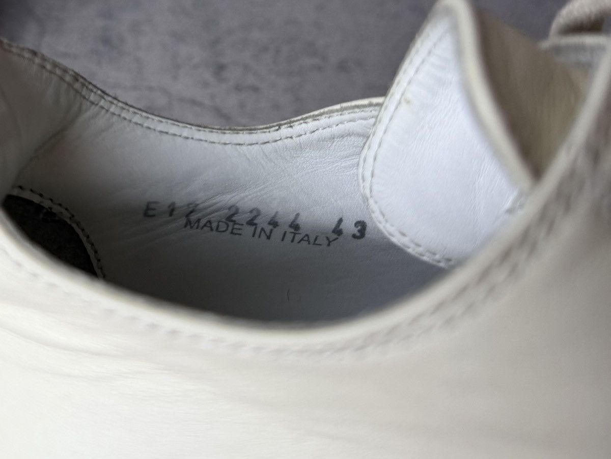 Rick Owens RICK OWENS - RAMONES TRIPLE MILK LOW TOP Size US 10 / EU 43 - 10 Thumbnail