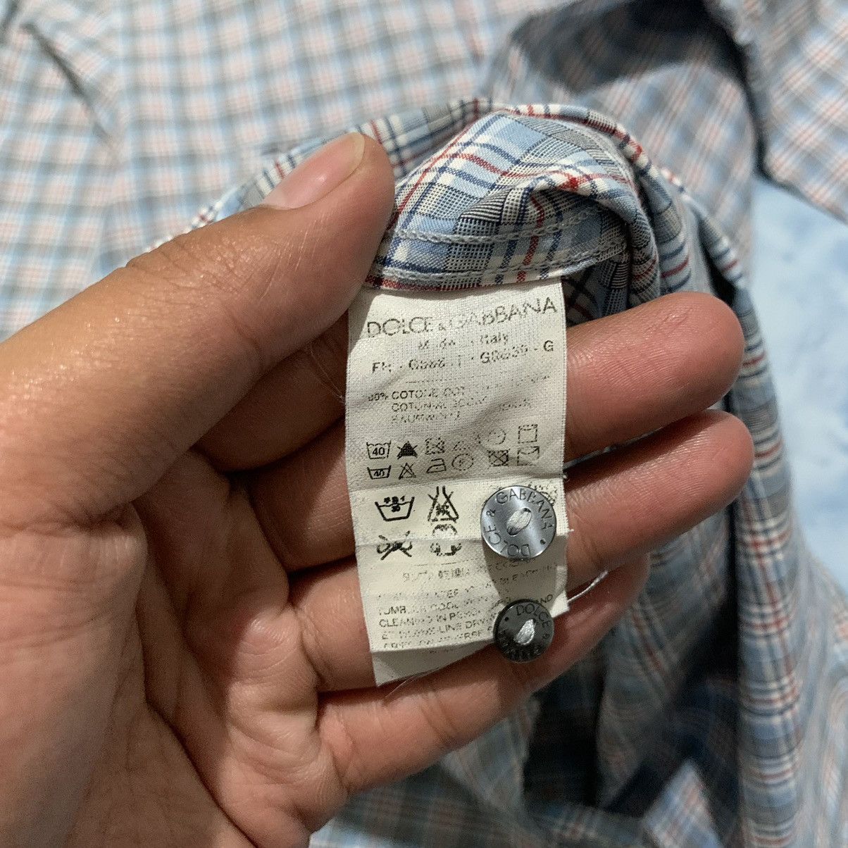 Dolce & Gabbana Vintage Dolce & Gabbana Gold Button Up Size M / US 6-8 / IT 42-44 - 5 Thumbnail