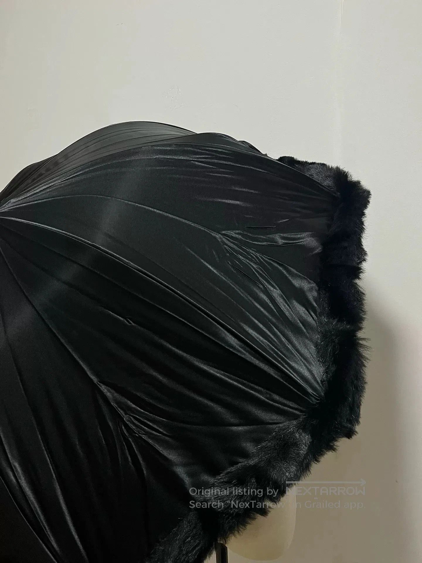 Jean Paul Gaultier Jean Paul Gaultier Fur Trim Umbrella. Size ONE SIZE - 3 Thumbnail