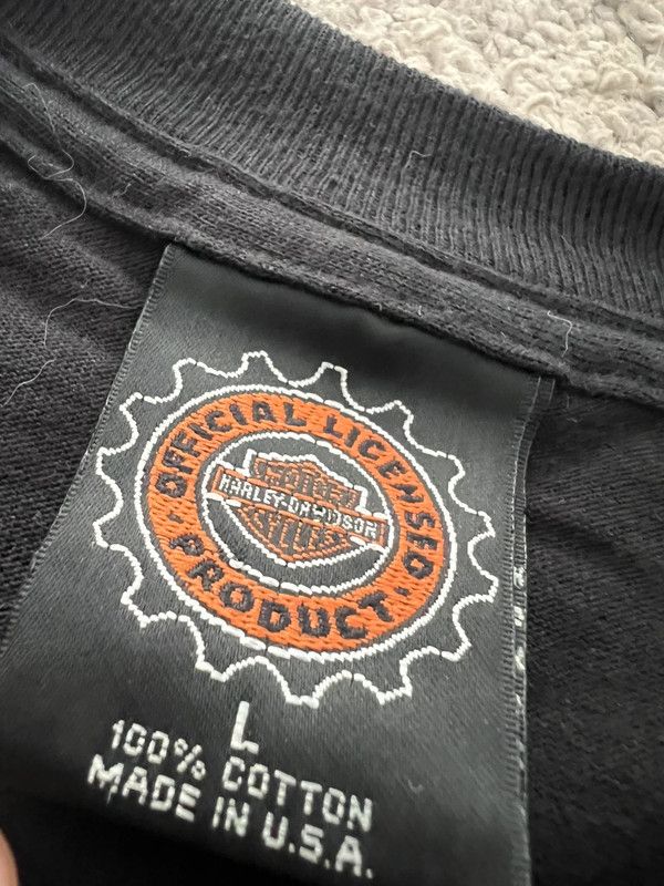 Harley Davidson × Vintage tshirt harley Davidson L avoid civilization 1997 og Size US L / EU 52-54 / 3 - 5 Thumbnail