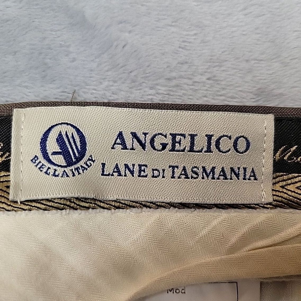 Lands' End Lands' End Angelico Dress Pants Mens 40x31 Brown 100% Tasmanian Wool Pleated Italy Cuffed Dress Pants Mens Brown Wool Pleated Italy Tasmanian Vintage? Size US 40 / EU 56 - 7 Thumbnail