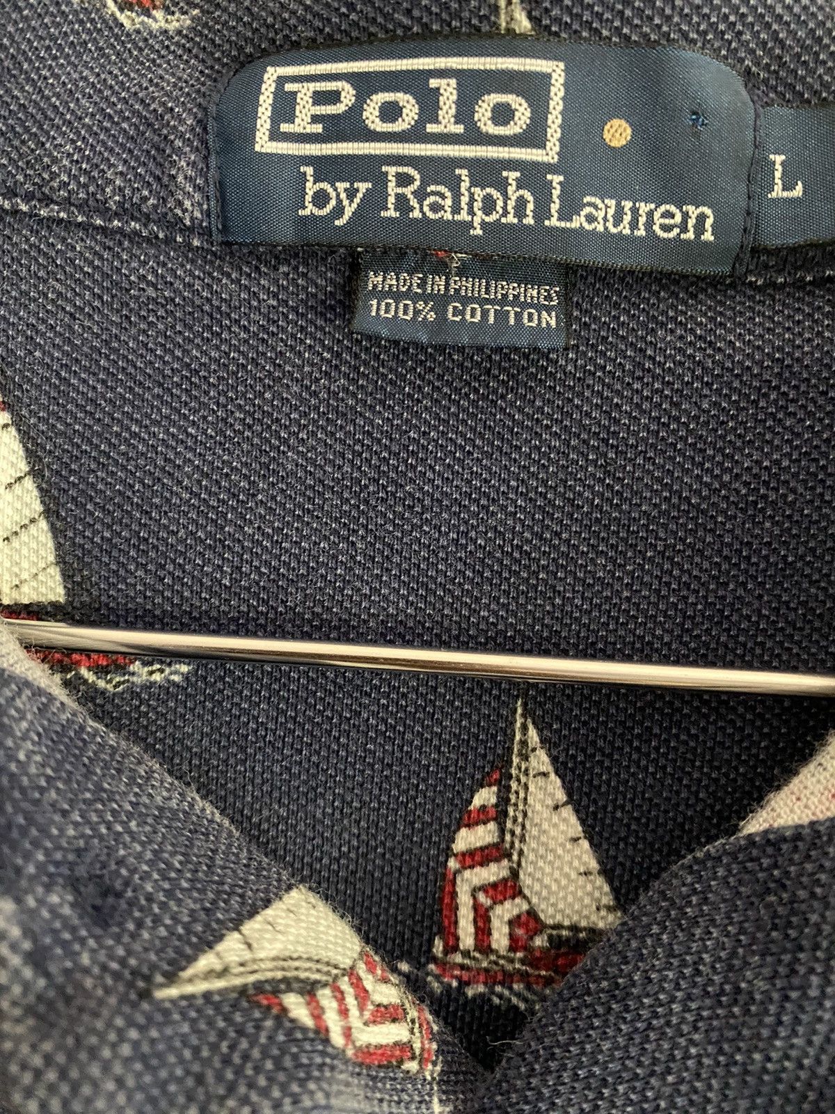 Polo Ralph Lauren × Vintage Vintage Polo Ralph Lauren sailing shirt RRL snow beach RLX Size US L / EU 52-54 / 3 - 2 Thumbnail