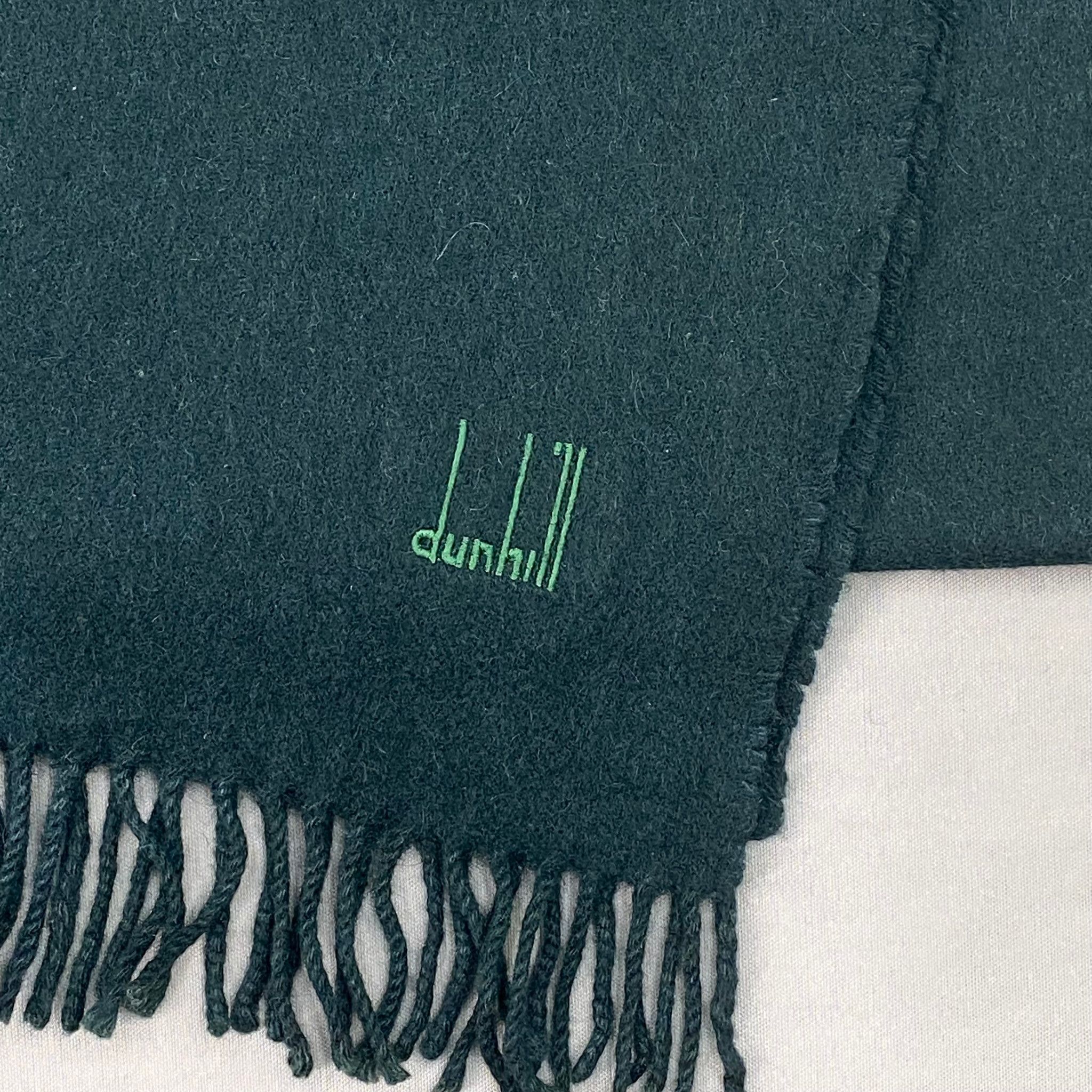 Alfred Dunhill Vintage Alfred Dunhill Scarf Muffler Cashmere Wool Scarves Size ONE SIZE - 4 Thumbnail