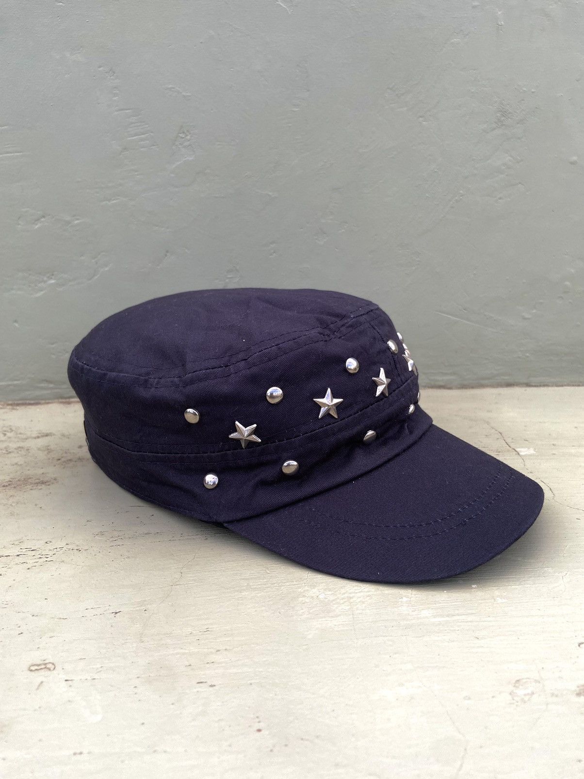 If Six Was Nine 2000s star studded patrol hat Size ONE SIZE - 4 Thumbnail