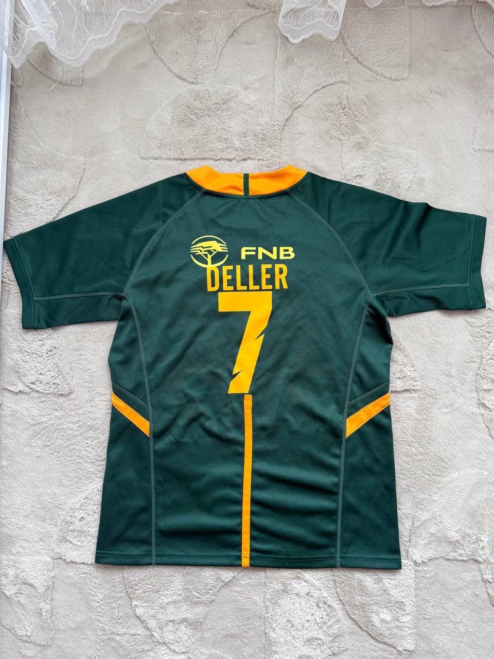 Asics Vintage 90’s Rugby South Africa Springboks Deller Jersey Size US M / EU 48-50 / 2 - 9 Thumbnail
