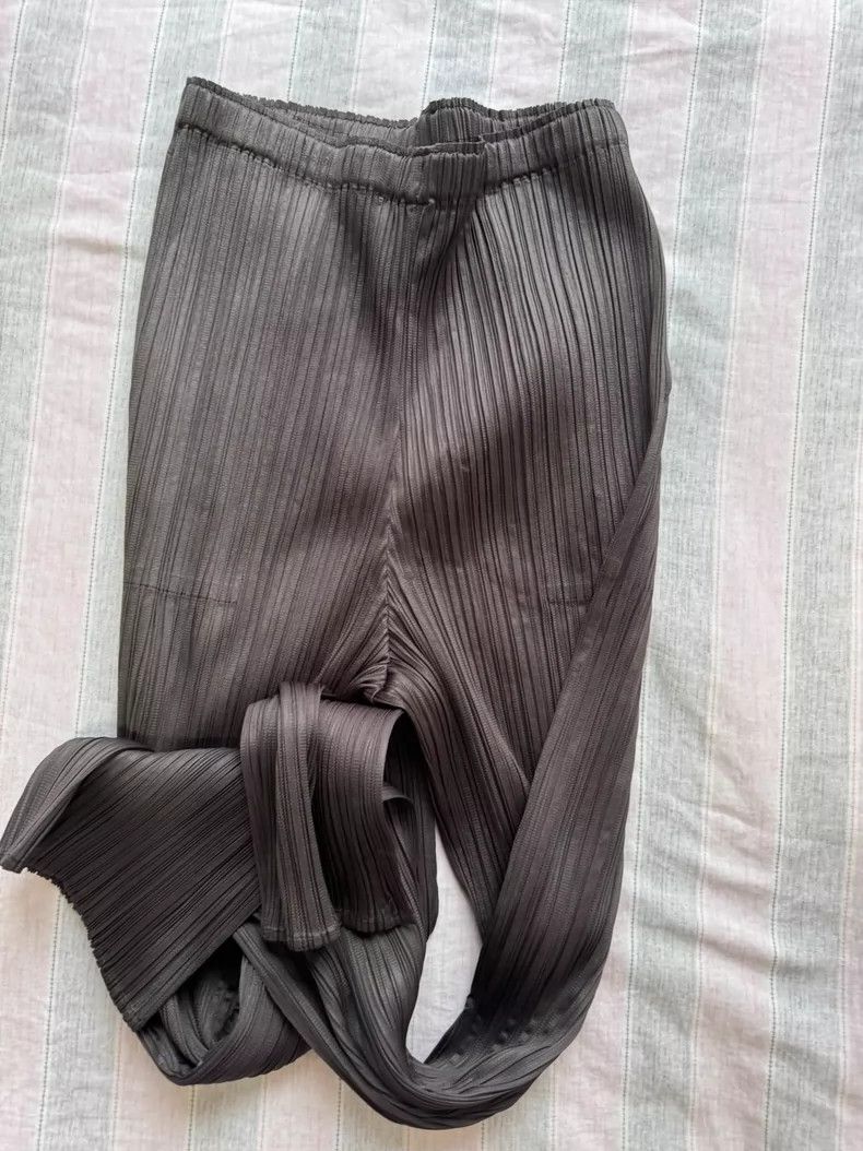 Issey Miyake issey miyake size:4 black pants 2505-Nextarrow Size US 26 / EU 42 - 2 Thumbnail