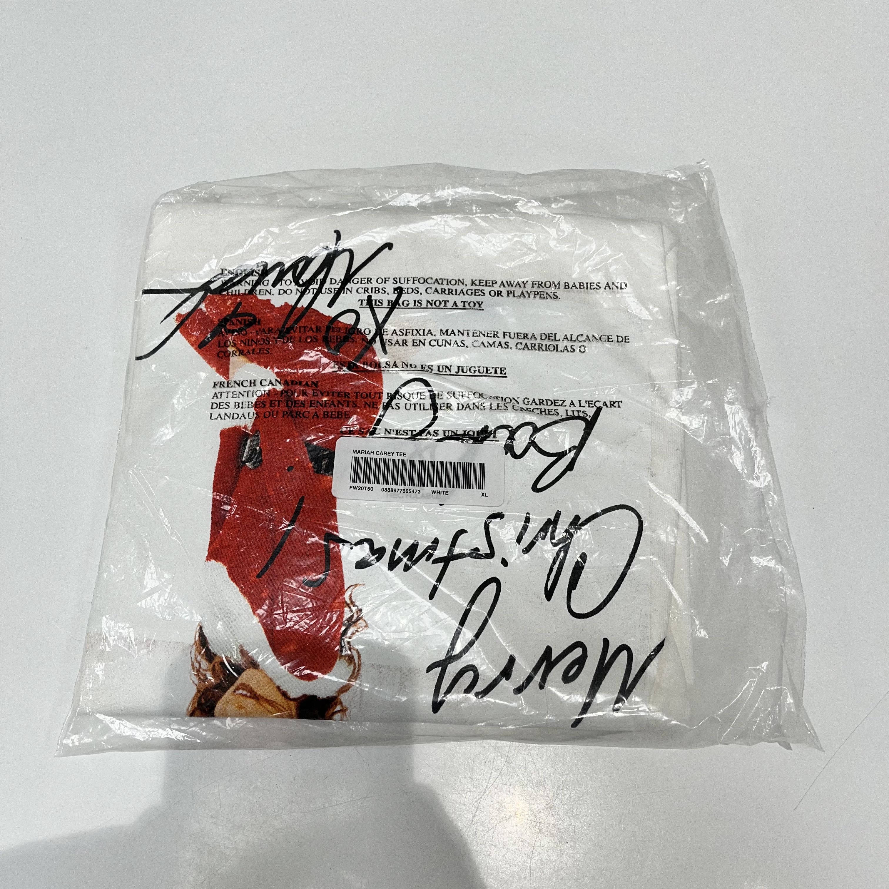 Supreme Supreme Mariah Carey Tee White Size US XL / EU 56 / 4 - 5 Thumbnail