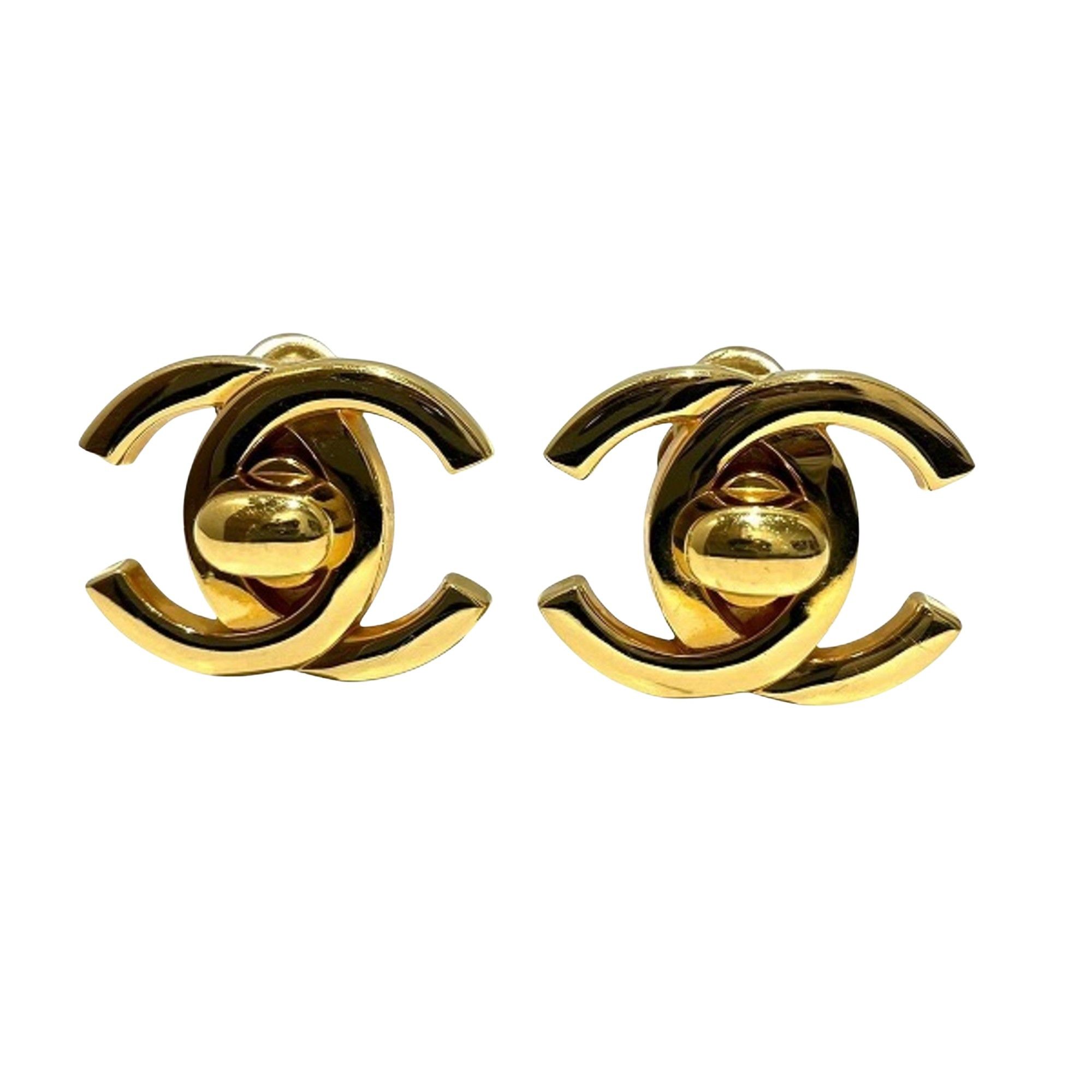Chanel Chanel Coco Mark earring Size ONE SIZE - 1 Thumbnail