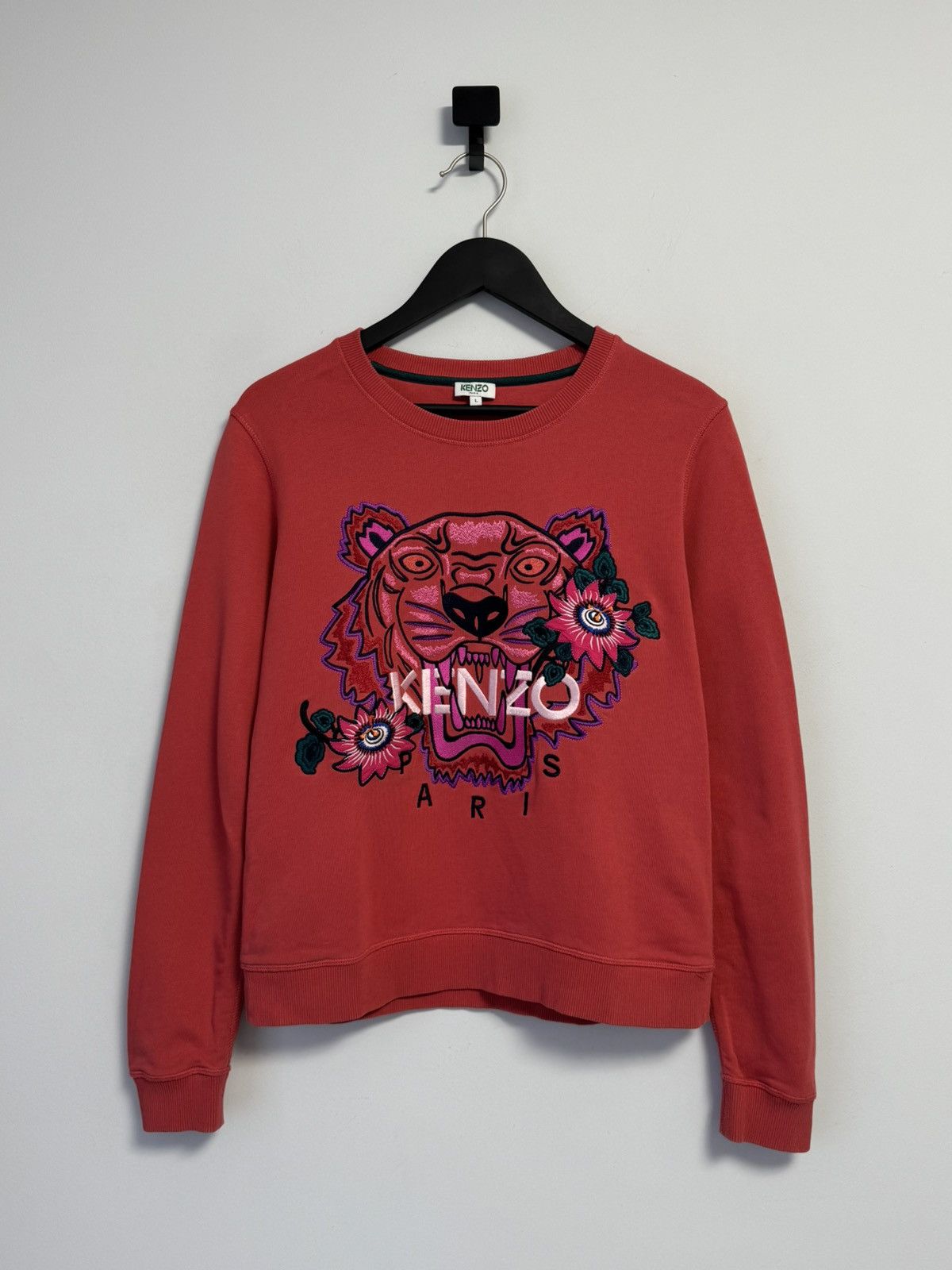 Kenzo Kenzo Pullover Sweatshirt Women’s Size L / US 10 / IT 46 - 1 Thumbnail