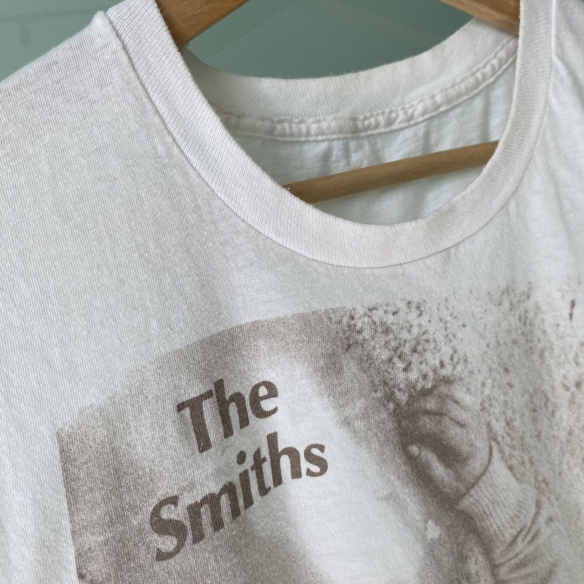 Band Tees Vintage 80s The Smiths Rock Band Tee Rare Print Archive Size US L / EU 52-54 / 3 - 4 Thumbnail