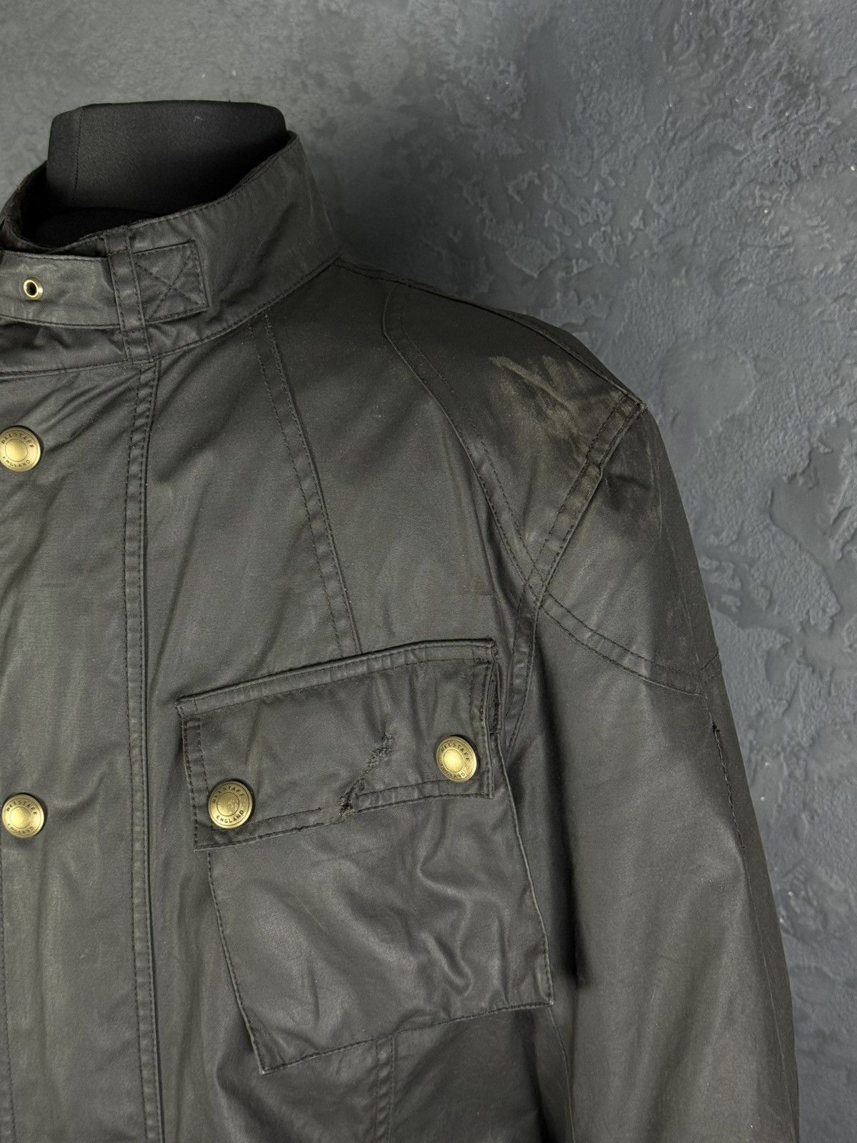 Belstaff Belstaff Crosby Motorcycle Waxed Vintage Jacket Men’s Size L Size US L / EU 52-54 / 3 - 10 Thumbnail