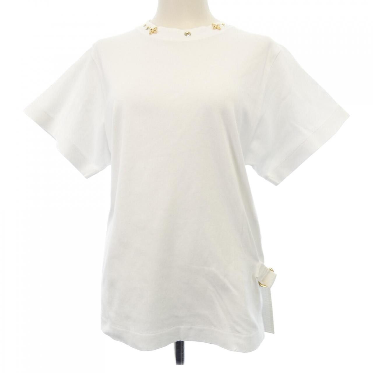 Louis Vuitton Louis Vuitton Louis Vuitton Side Strap T-shirt T-shirt Textile T-Shirts FGTS03JG2 DUTY FREE for USA Size ONE SIZE - 1 Thumbnail