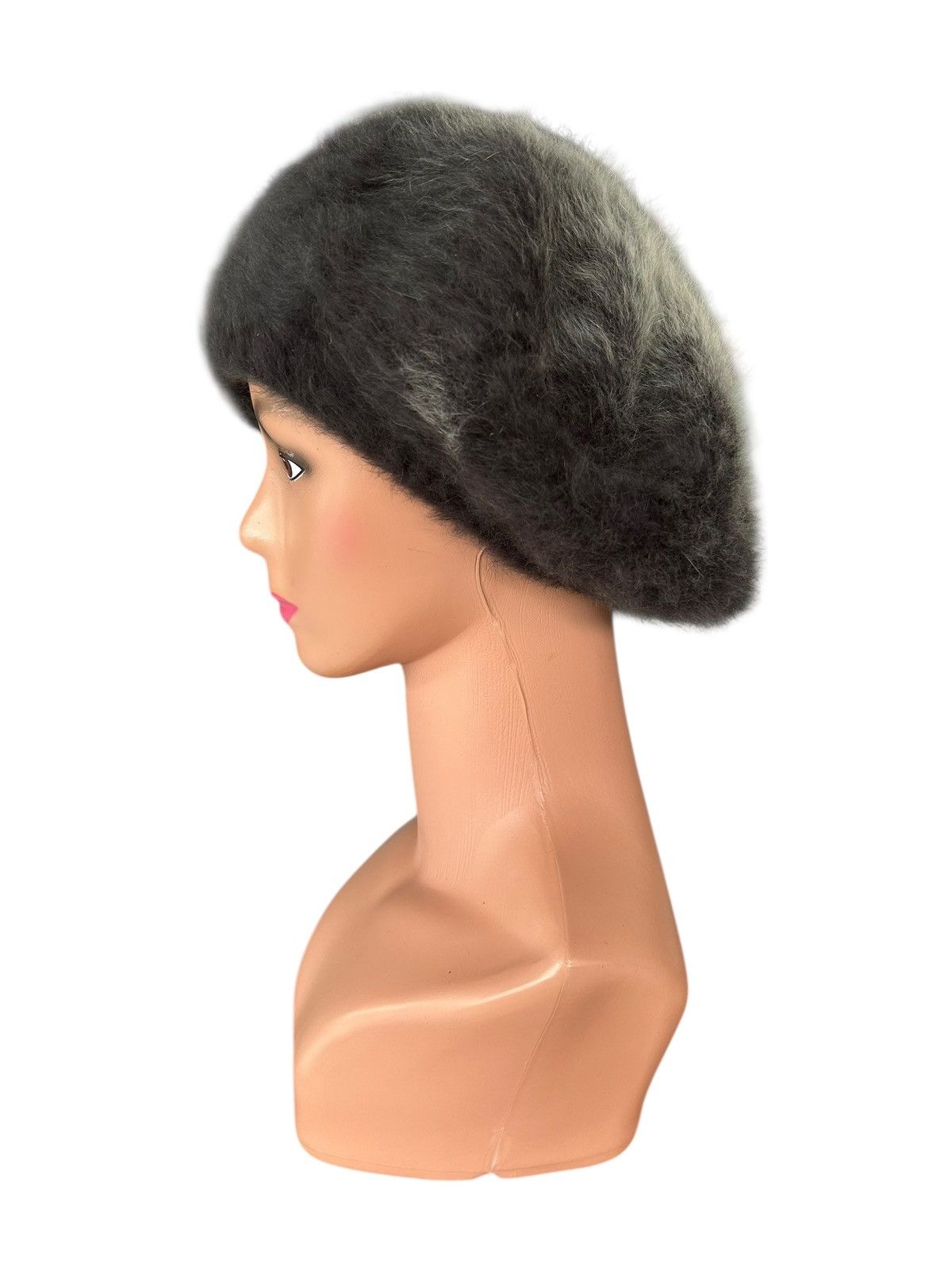 14th Addiction Japanese Punk Bondage Style Fur Hairy Hats Size ONE SIZE - 2 Thumbnail