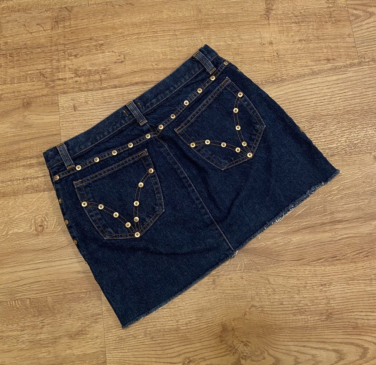 Dolce & Gabbana Dolce & Gabbana Denim Skirt x Vintage x Luxury Size 32" / US 10 / IT 46 - 3 Thumbnail