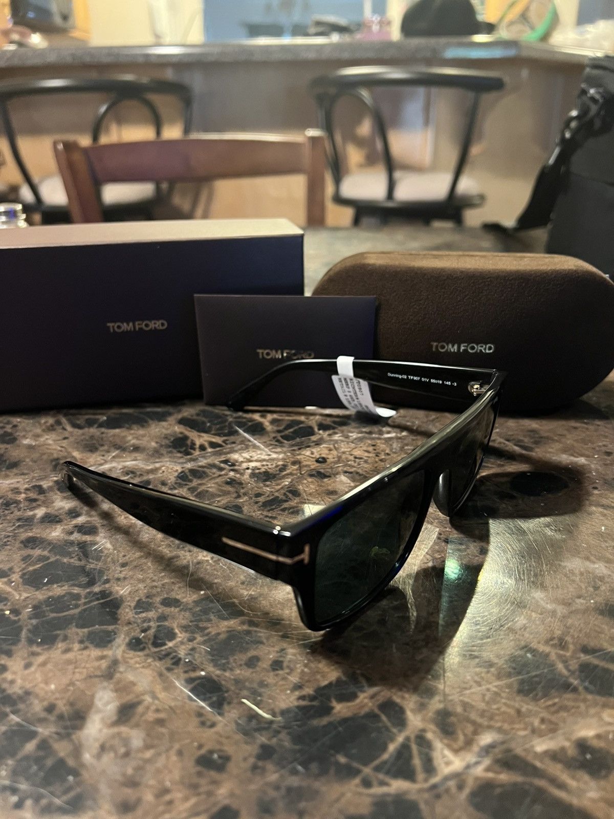 Tom Ford Tom Ford Men’s Dunning Acetate Sunglasses Size ONE SIZE - 4 Thumbnail