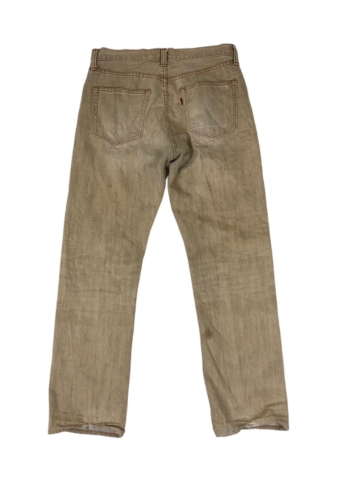 Eternal × Japanese Brand Eternal Distress Ripped Dirty Patina Denim Jeans Size US 31 - 2 Thumbnail