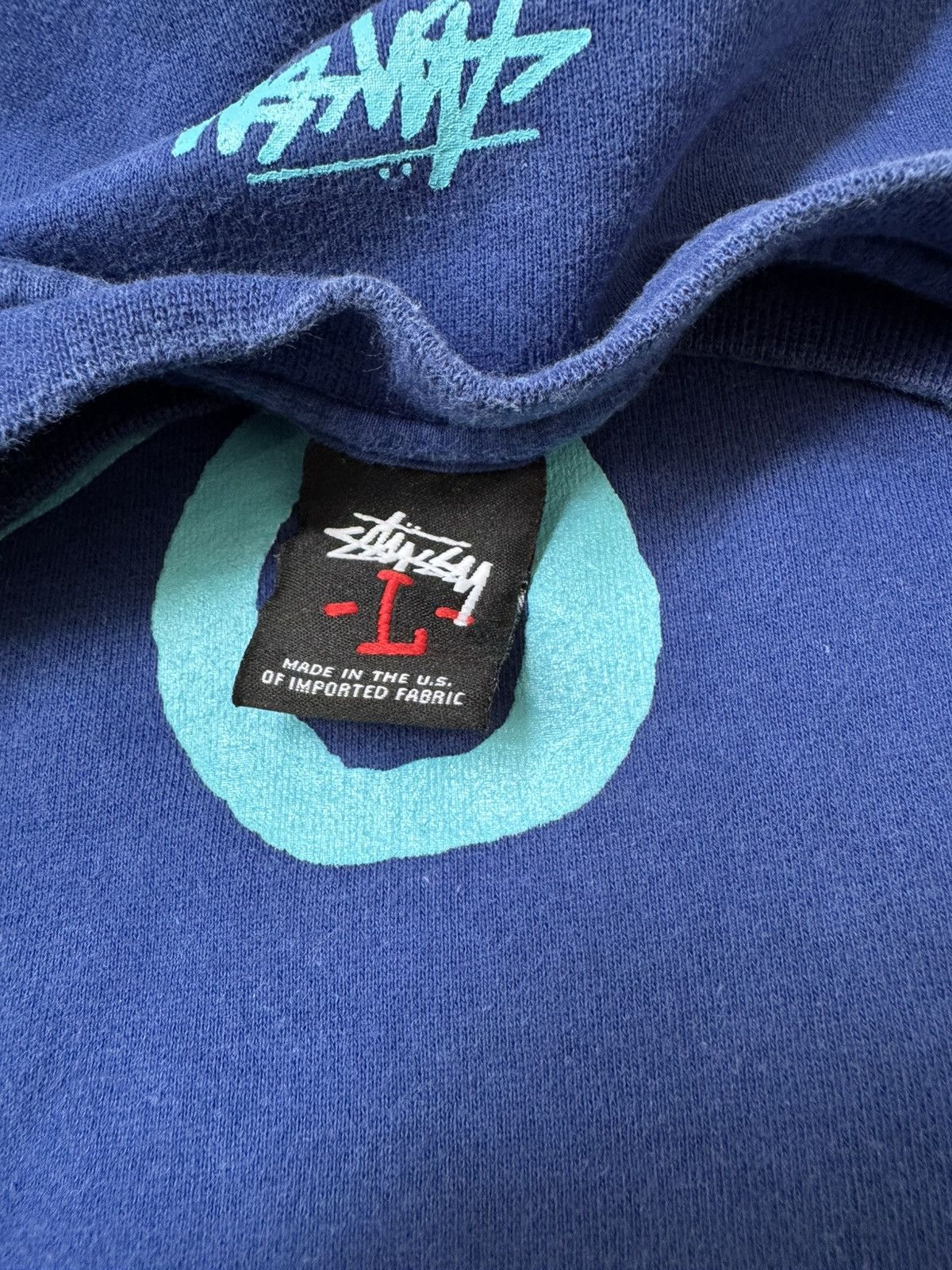 Stussy Stussy Old Skool Tribe Crewneck Size Large Size US L / EU 52-54 / 3 - 5 Thumbnail