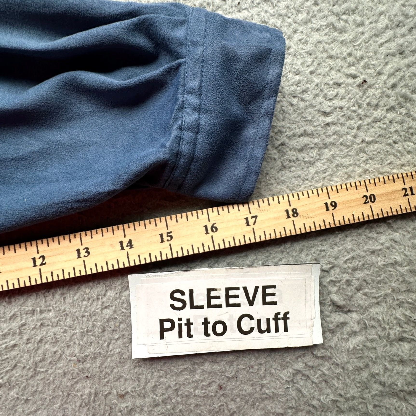 Pendleton VINTAGE Pendleton Shirt Top Womens 1X Plus Long Sleeve Button Up Blue Gray Boho Size XL / US 12-14 / IT 48-50 - 5 Thumbnail