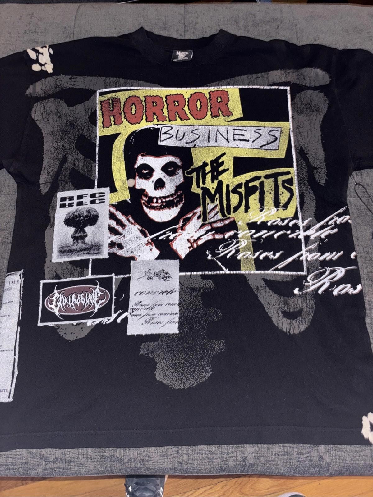Civil Regime Civil Regime Misfits Horror Business Graphic Men's Black Size US L / EU 52-54 / 3 - 1 Thumbnail