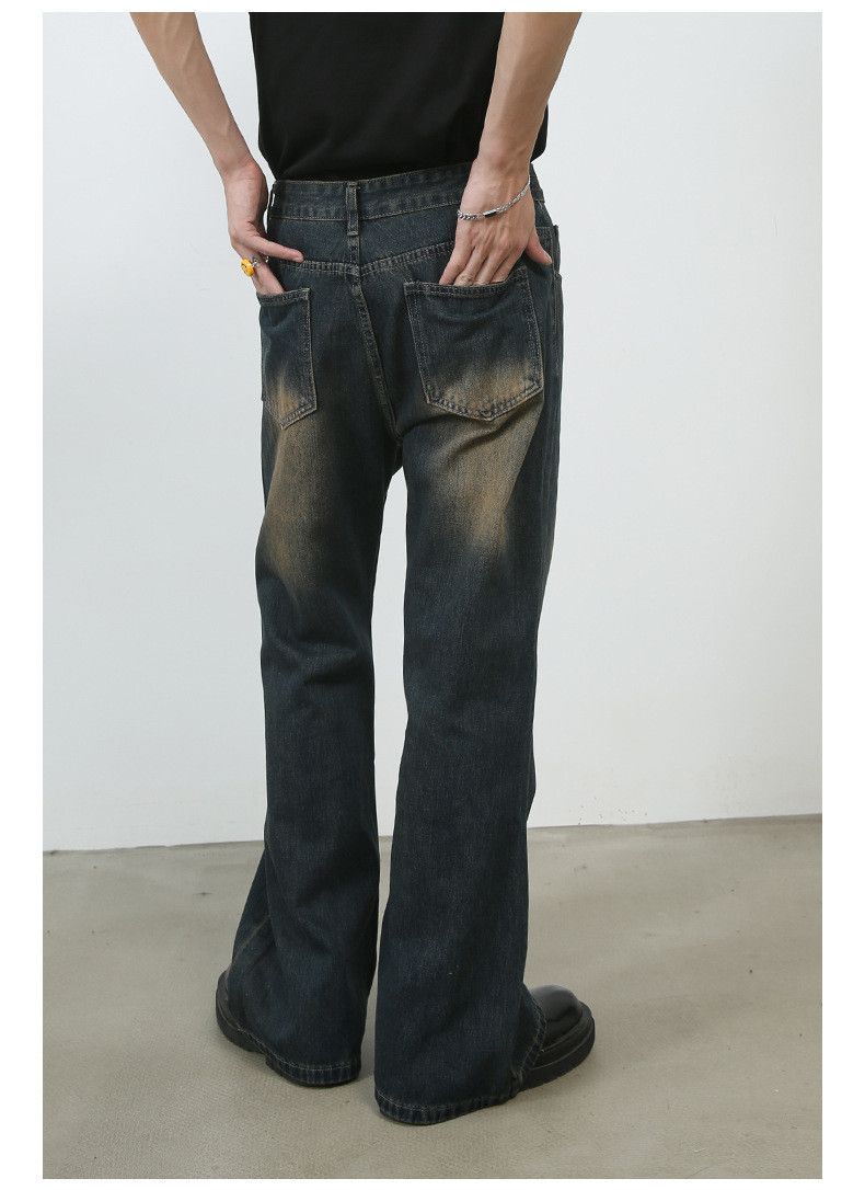 Japanese Brand × Jean Retro washed all-match casual loose bootcut jeans Size US 32 / EU 48 - 5 Thumbnail