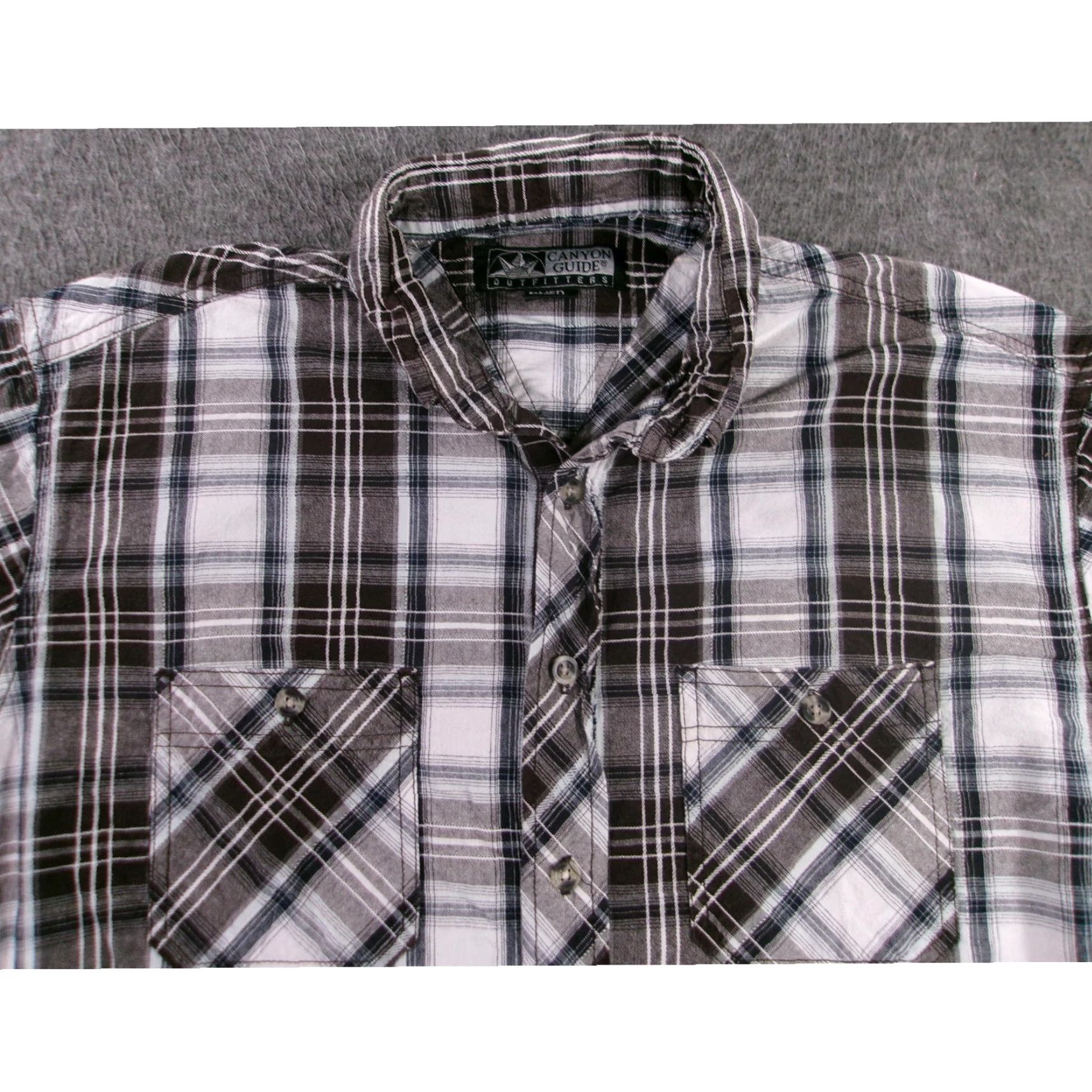 Lumberjack VINTAGE Canyon Guide Men’s Medium Flannel Shirt Long Sleeve Black Plaid Casual Outdoor Workwear Size US M / EU 48-50 / 2 - 2 Thumbnail