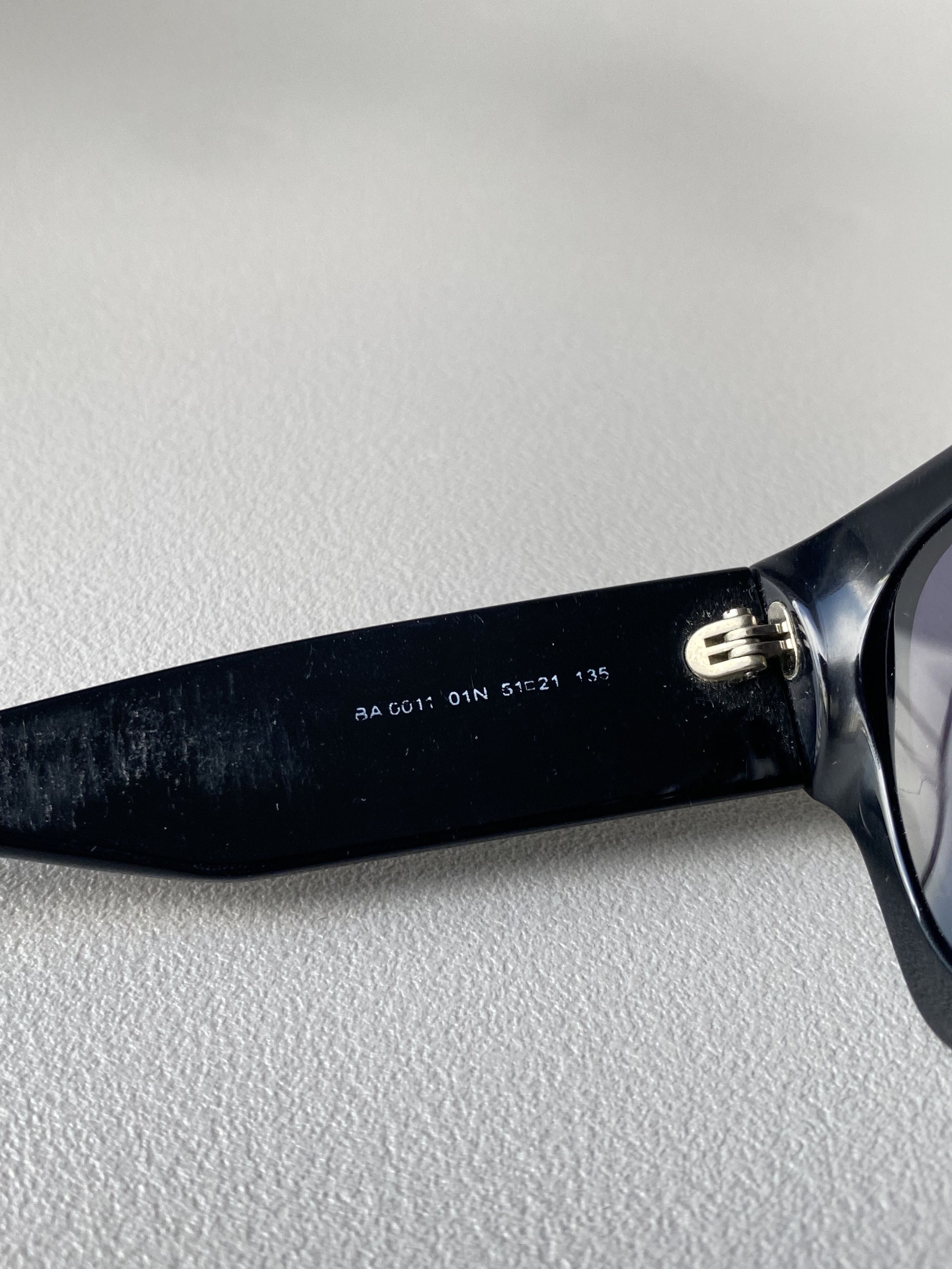 Balenciaga Balenciaga Sunglasses Square BA0011 y2k avantgarde Size ONE SIZE - 8 Thumbnail