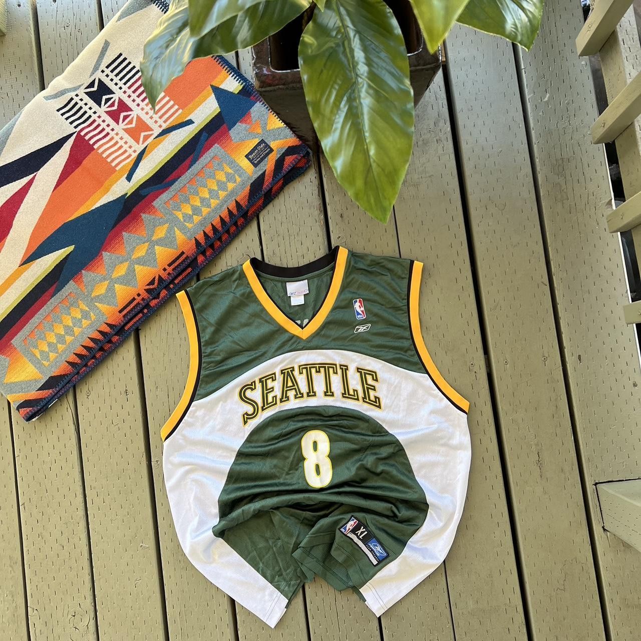 NBA VINTAGE SEATTLE SUPERSONICS JERSEY LUKE RIDNOUR Size XL Size US XL / EU 56 / 4 - 1 Thumbnail