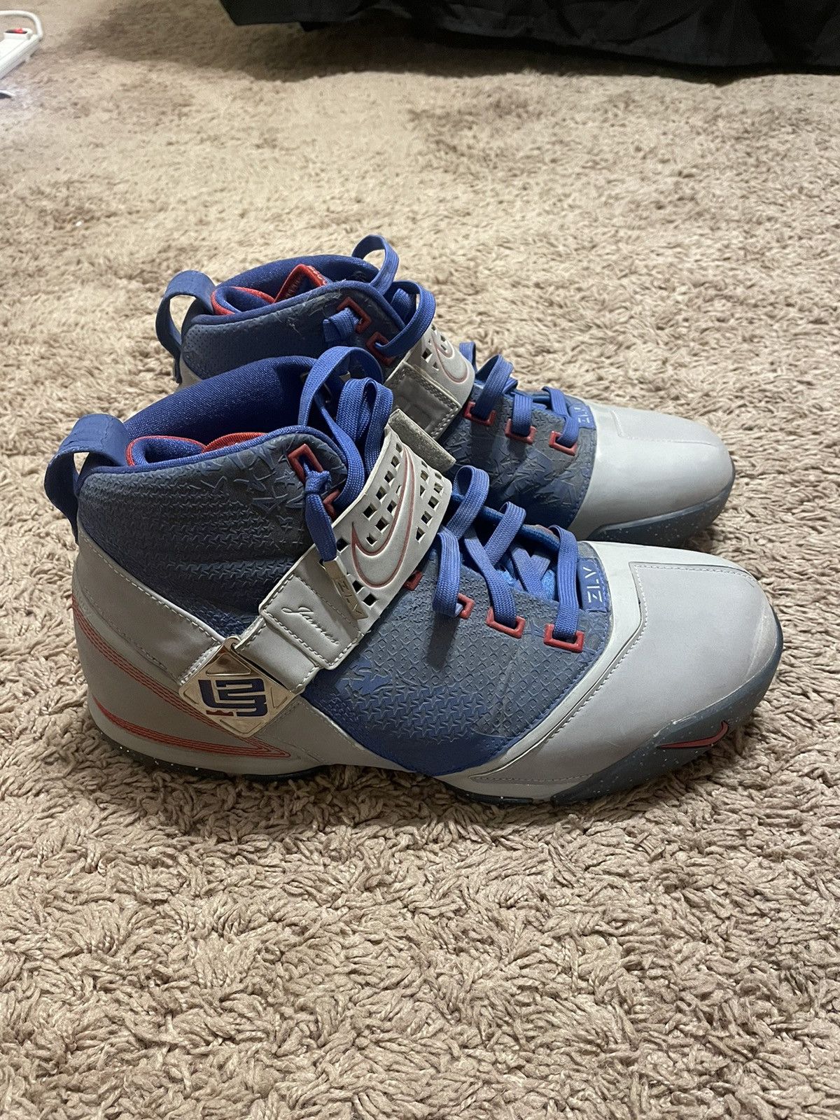 image of Nike Lebron 5 All Star Game Size 10.5 Shoes in Blue, Men's