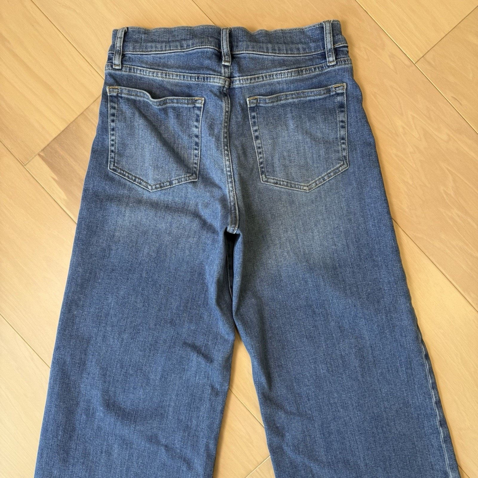 Frame Frame Le Slim Palazzo Jeans Women's 28 High Rise Wide Leg Size 28" / US 6 / IT 42 - 9 Thumbnail