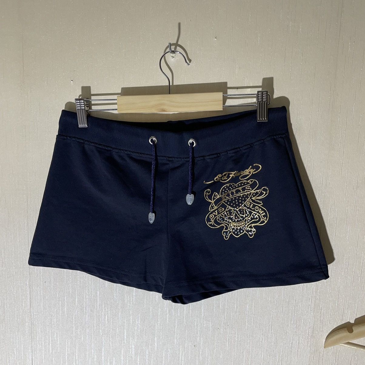 Ed Hardy × Vintage Ed Hardy vintage streetwear shorts Size 32" / US 10 / IT 46 - 2 Thumbnail