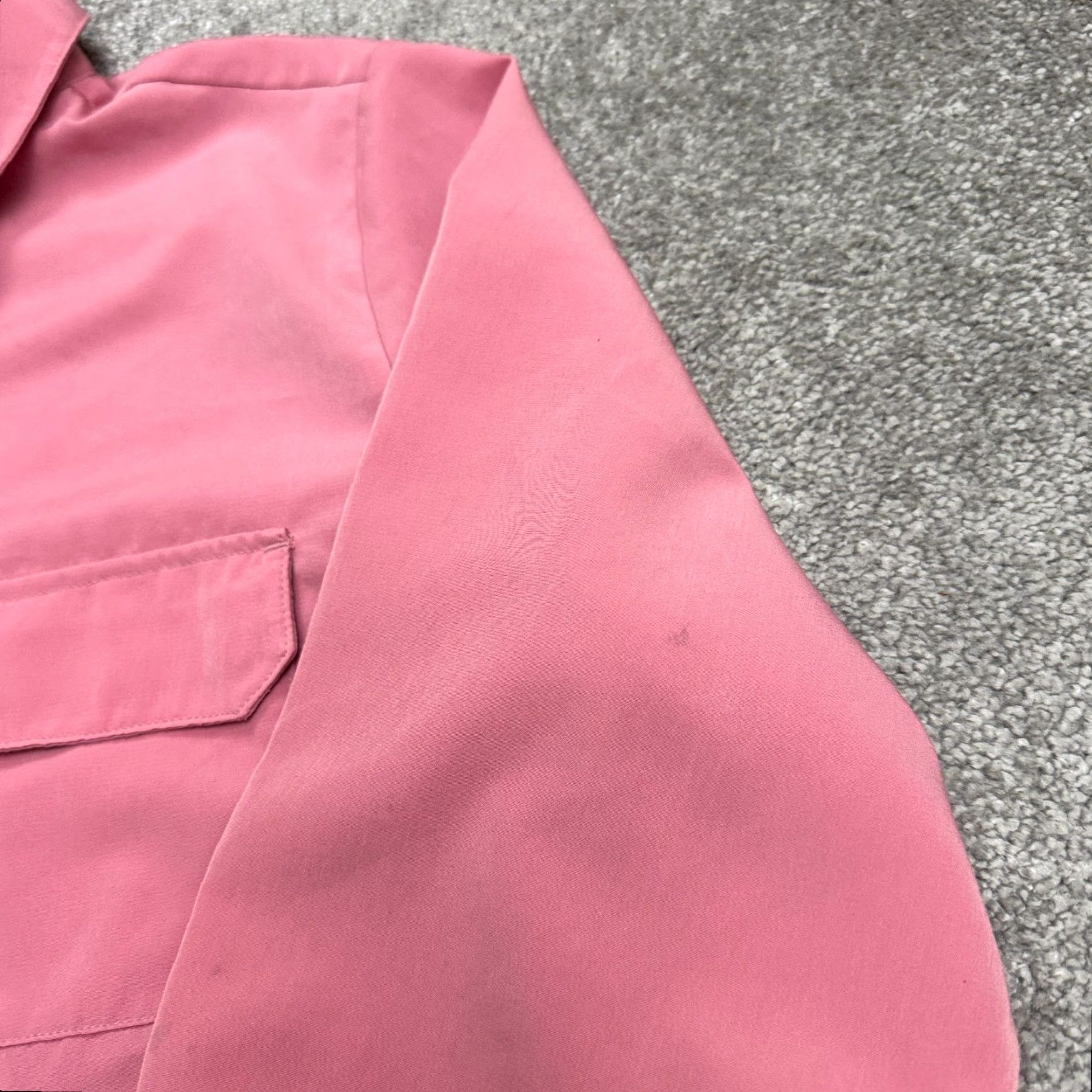 Vintage Brylane Y2K Hidden Button Down Shirt Sress Womens 16W Plus Dusty Pink Classic Size XXL / US 16-18 / IT 52-54 - 7 Thumbnail