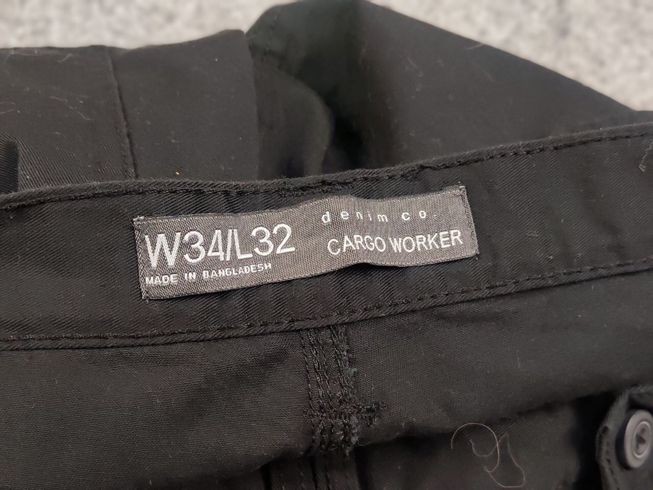 Japanese Brand Vintage Japanese Style black cargo workwear Pants Y2K Size US 34 / EU 50 - 13 Thumbnail