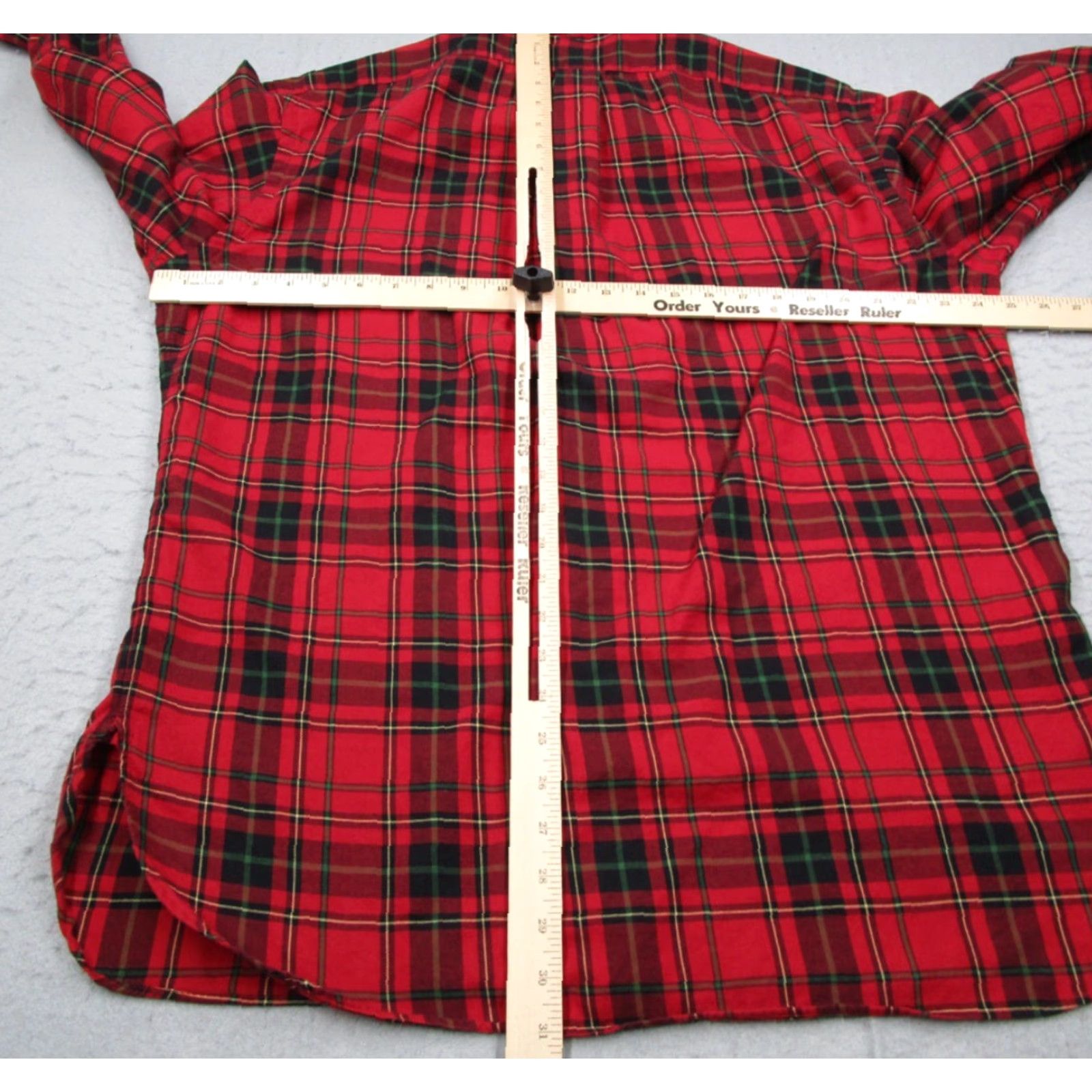 Ralph Lauren VINTAGE Ralph Lauren McMeel Shirt Mens Large Red Plaid Button-Up Twill 90s Preppy Size US L / EU 52-54 / 3 - 4 Thumbnail