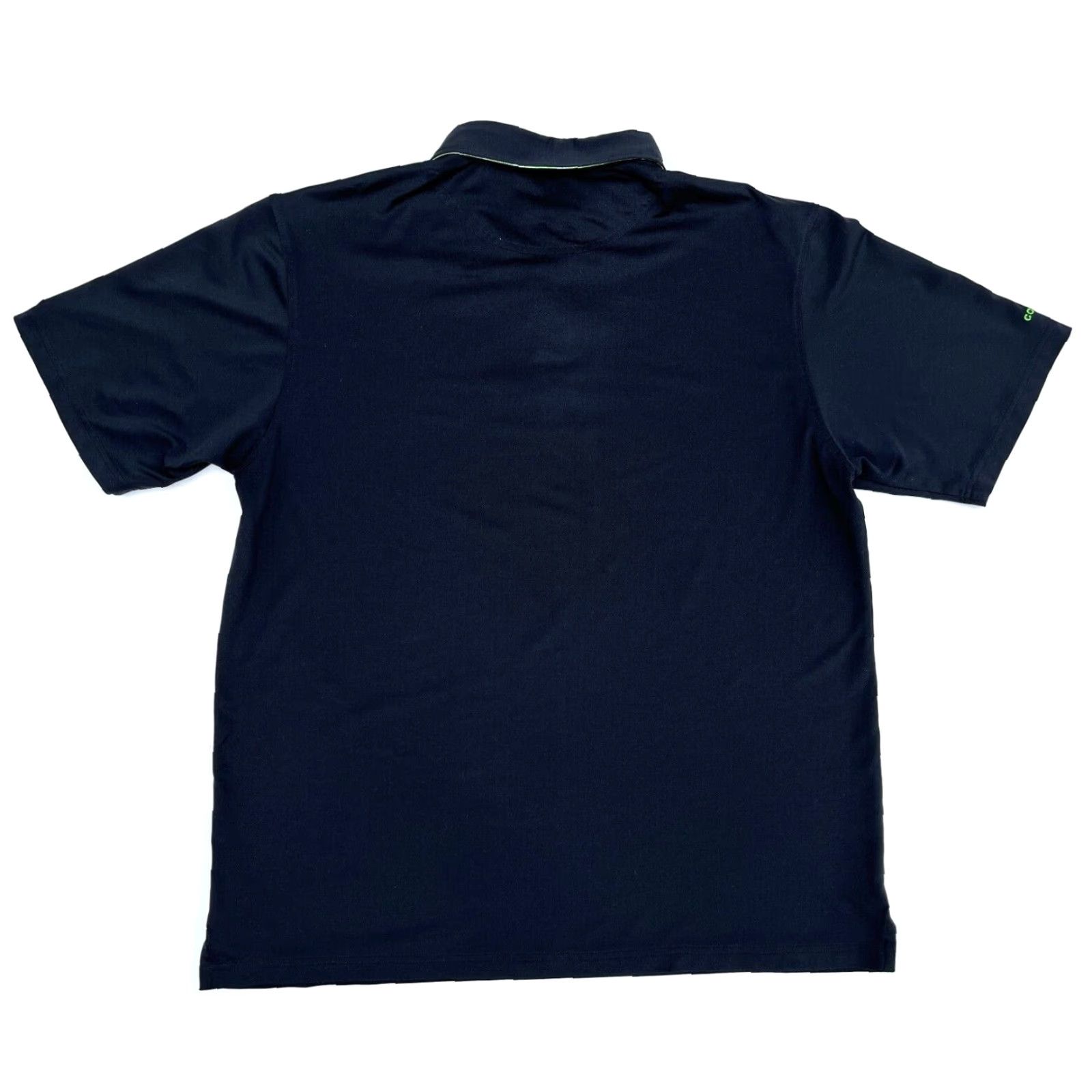 Vintage Finn Ryan Polo Shirt Mens XL Black Cotton Blend Short Sleeve Collared Performance Golf Shirt Size US XL / EU 56 / 4 - 2 Thumbnail