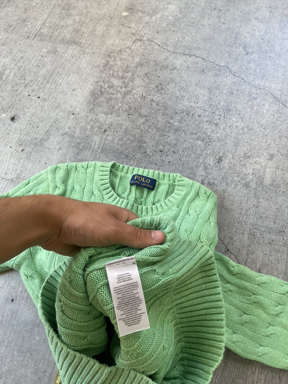 Polo Ralph Lauren Vintage Polo Ralph Lauren Sweater Knit Mini Logo Mens 90s Size US XXS / EU 40 - 8 Thumbnail