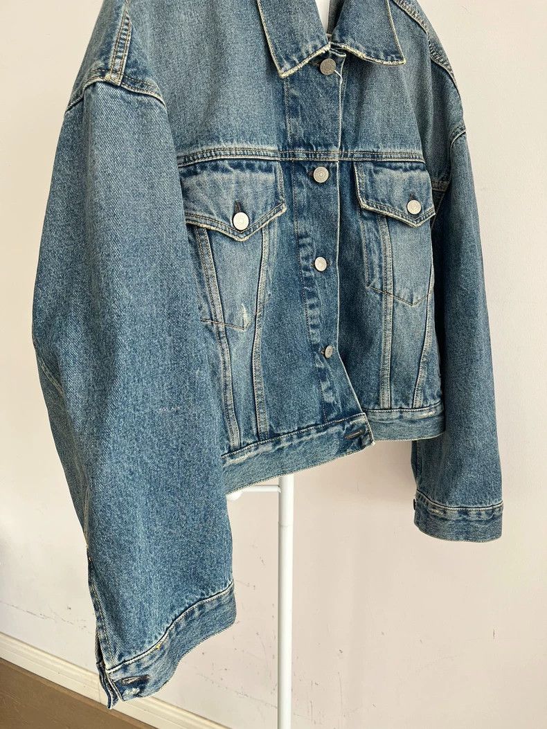 Acne Studios acne studios size:32 Blue denim jacket 2503-Nextarrow Size US XXS / EU 40 - 3 Thumbnail
